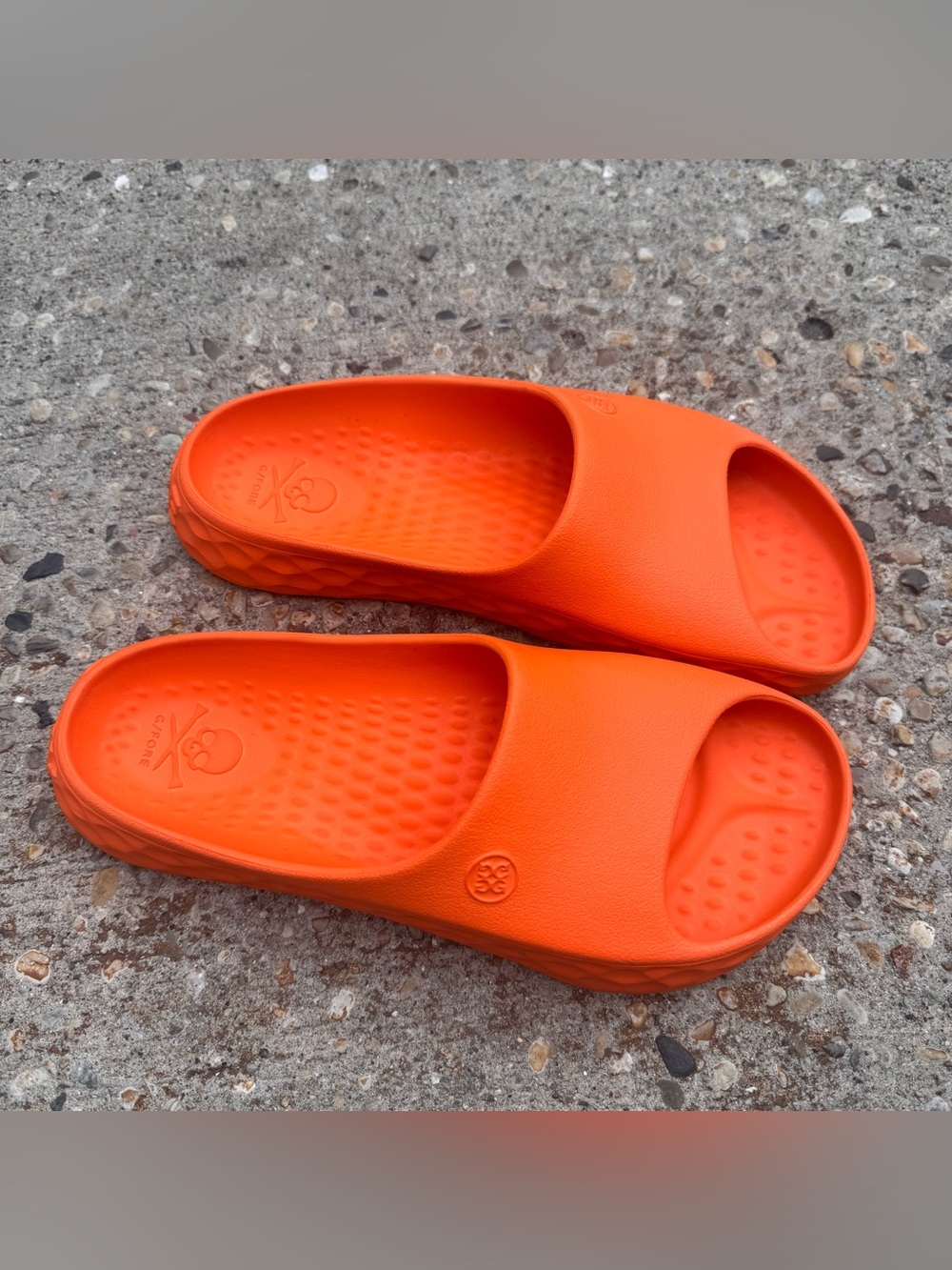 GFORE G/Slide Street Shoe in Exotic Orange Mens Size 9 - Picture 3 of 10